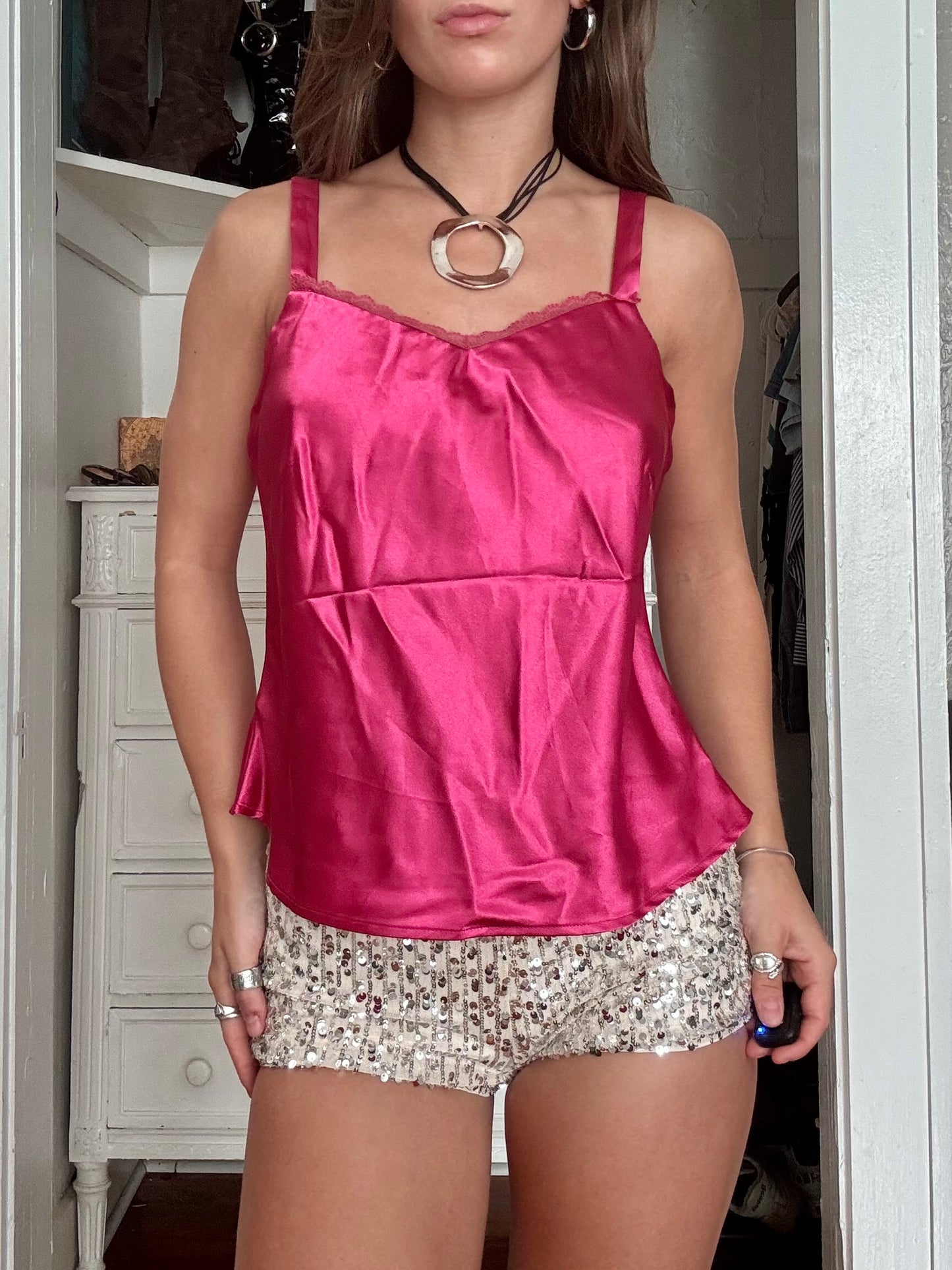 Fitted 00's Cami | Size PM