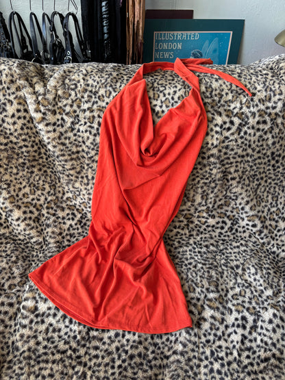 Express 00's Backless Halter Top | Size S