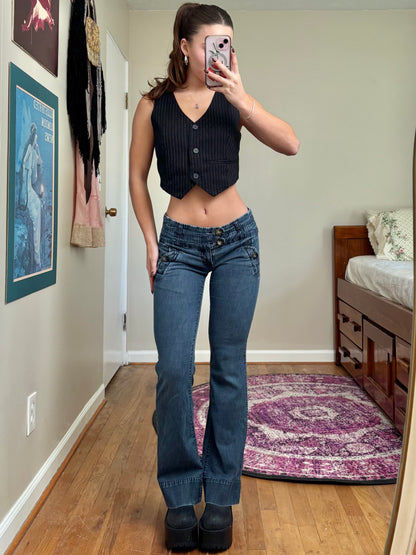 Rewind 00's Low Rise Jean | Size 27" Waist