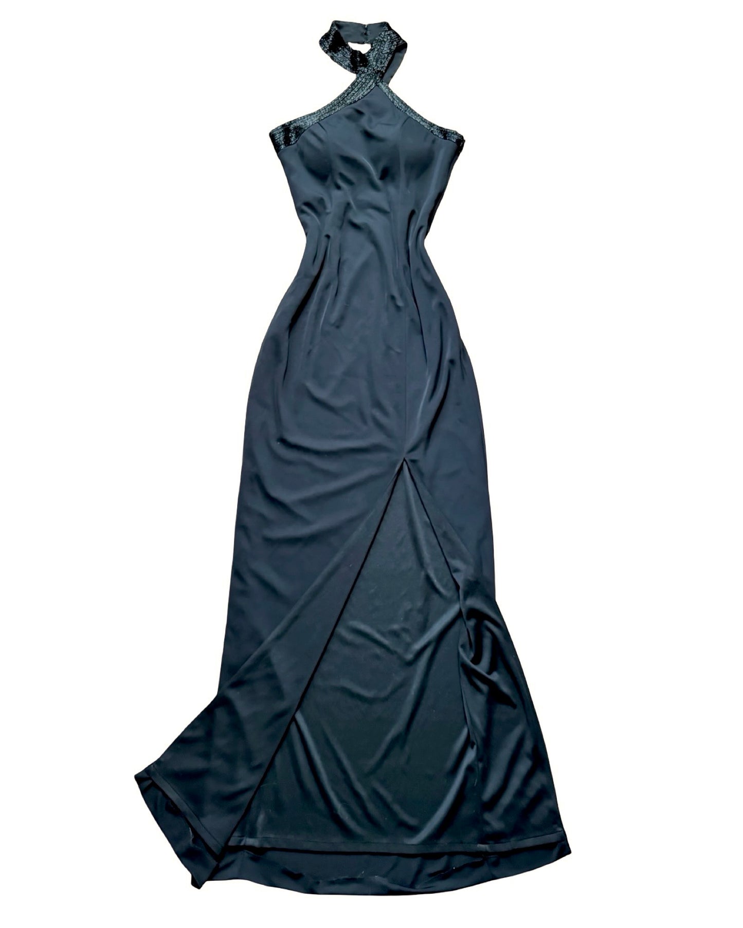 Cache Beaded 90's Dress | Size 4