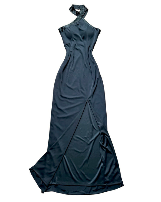 Cache Beaded 90's Dress | Size 4