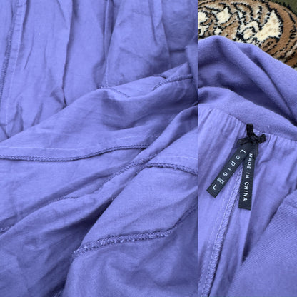 Purple Layered Midi | Size 29” waist