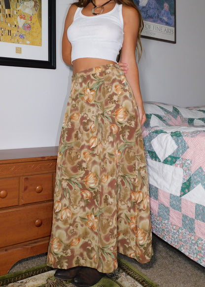 Emmie Floral Maxi | Size 26” waist