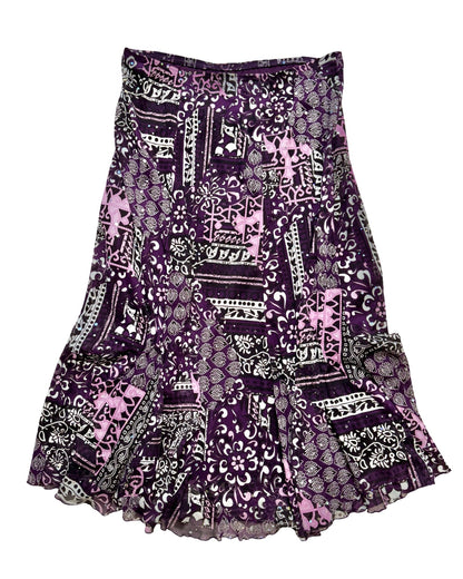Shimmer 00’s Maxi Skirt | 32” Waist