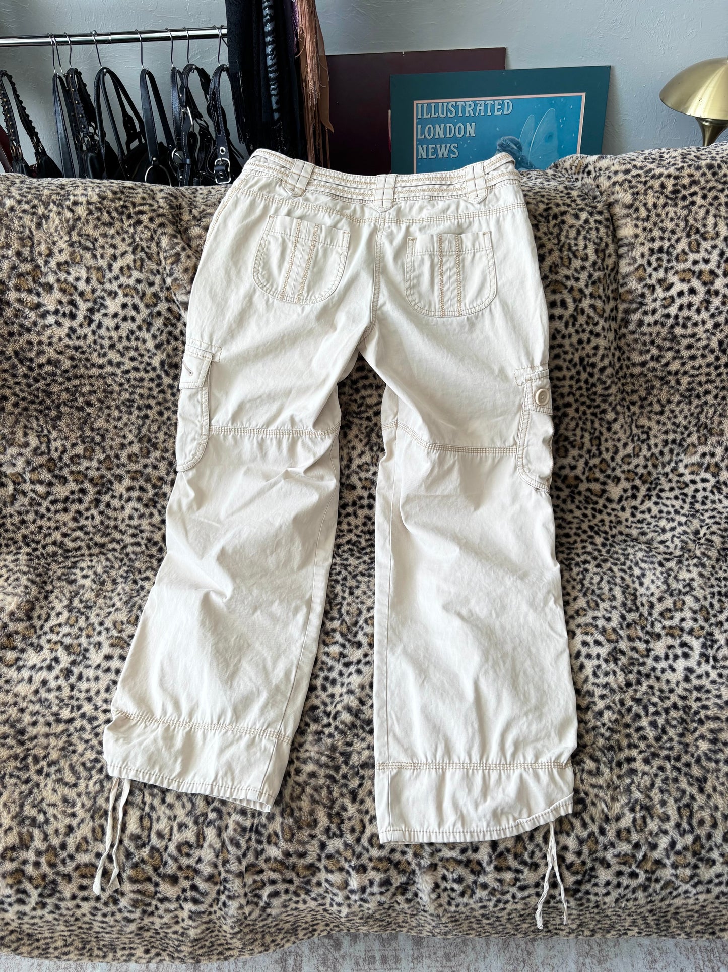 Ann Taylor 00's Low Rise Cargo Pant | Size 2
