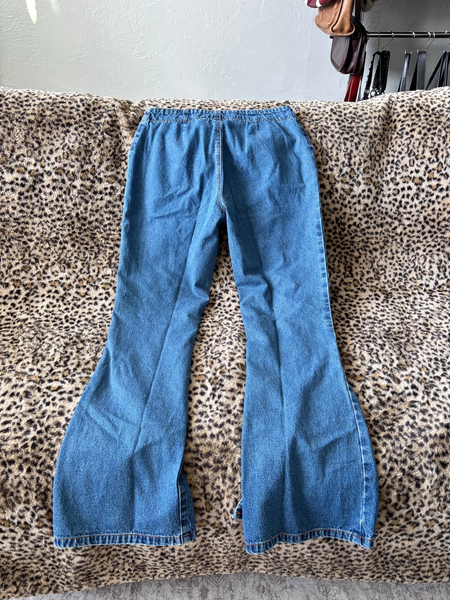 Moments 00's Lace Up Jeans | Size 28" Waist