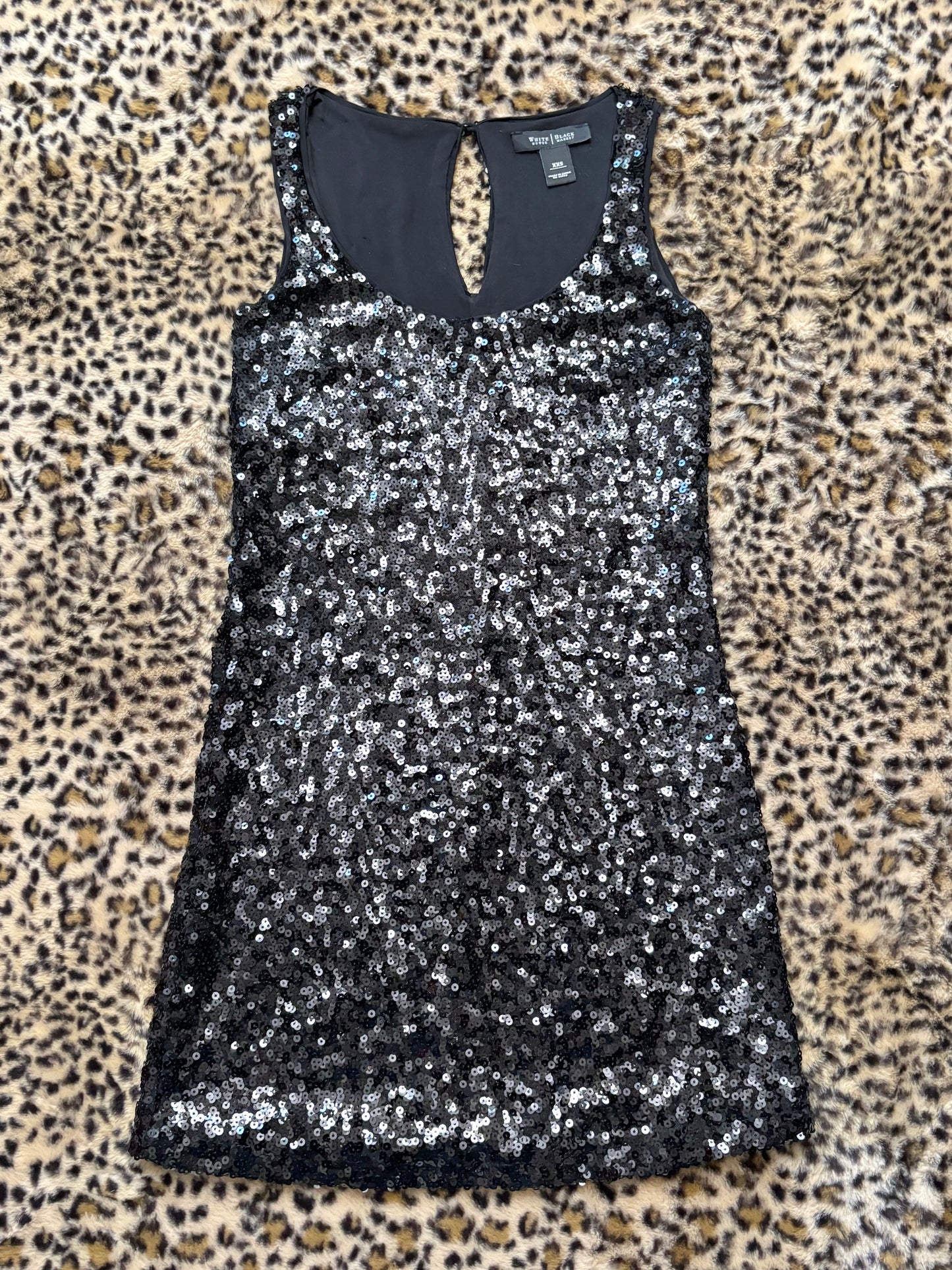 WHBM 00's Sequin Dress | Size XXS