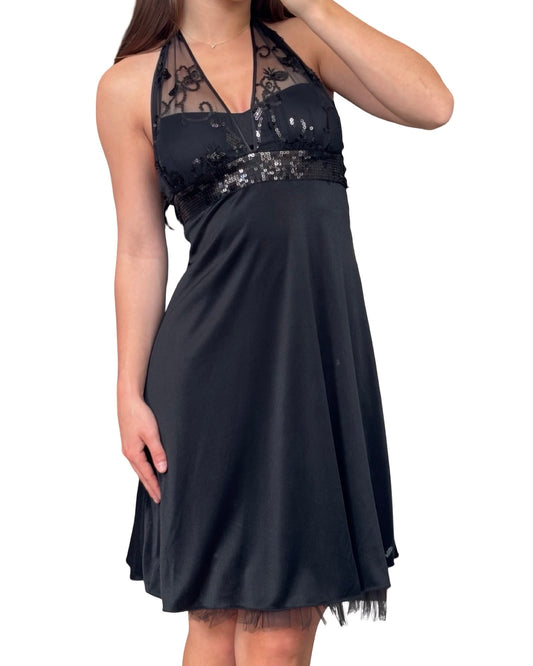 Teeze Me 00's Halter Dress | Size S