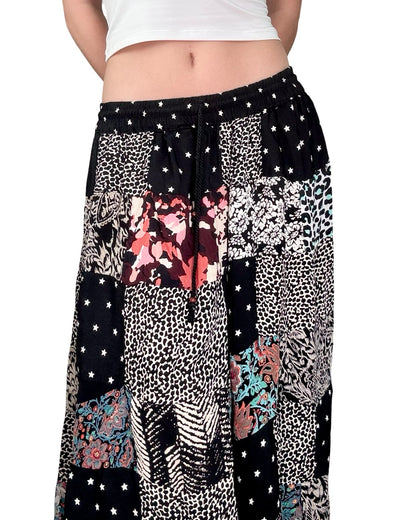 Jackpot 00's Patchwork Skirt | 26" Waist