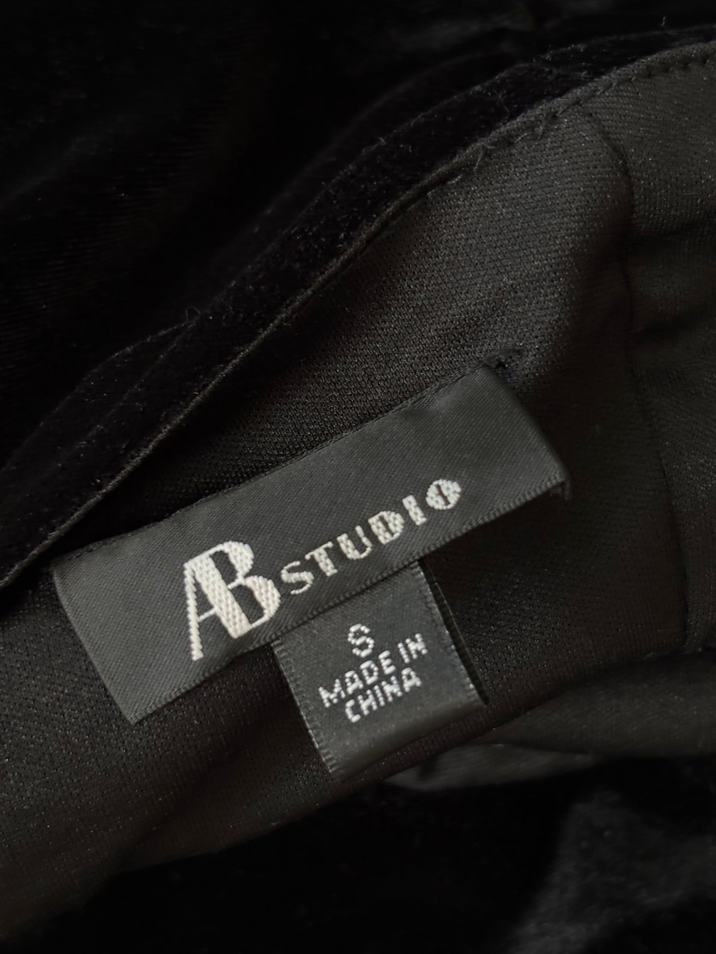 AB Studio 00's Velvet Dress | Size S