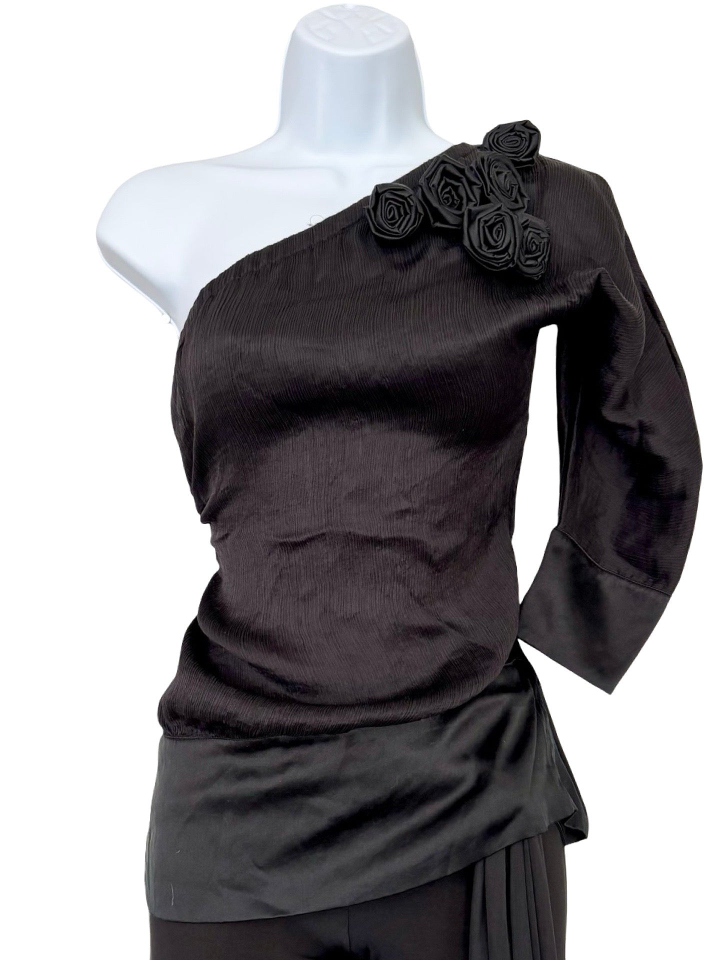 Bebe 00's Silk Slouch Top | Size M