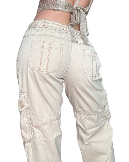 Ann Taylor 00's Low Rise Cargo Pant | Size 2