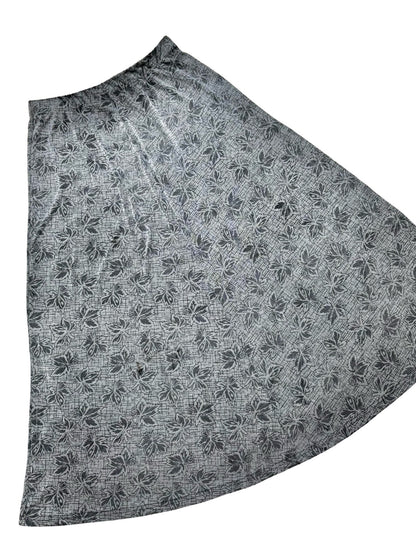 Grey 90’s Slinky Skirt | Size 26” waist