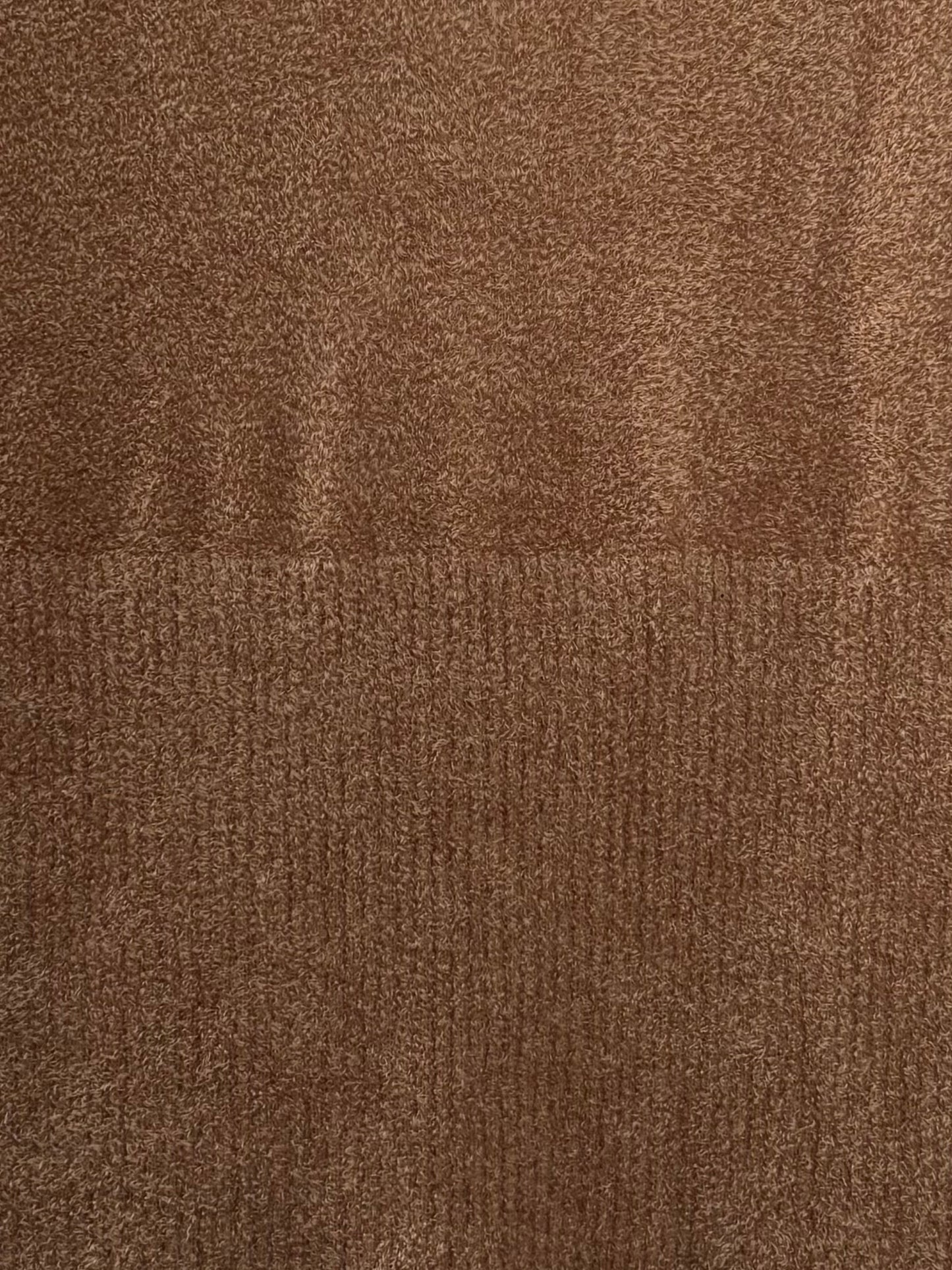 Camel 90's Nylon Knit Top | Size S