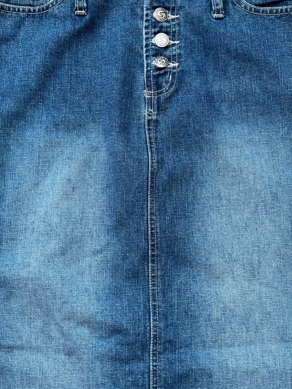 Squeeze 00's Denim Skirt | Size 28" Waist