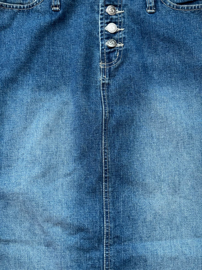 Squeeze 00's Denim Skirt | Size 28" Waist