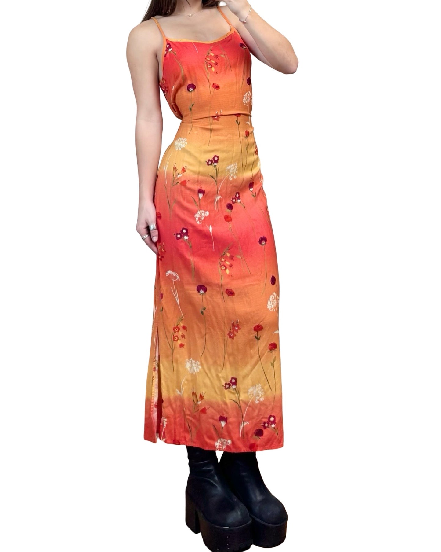 Nobo 90's Tie Back Dress | Size M