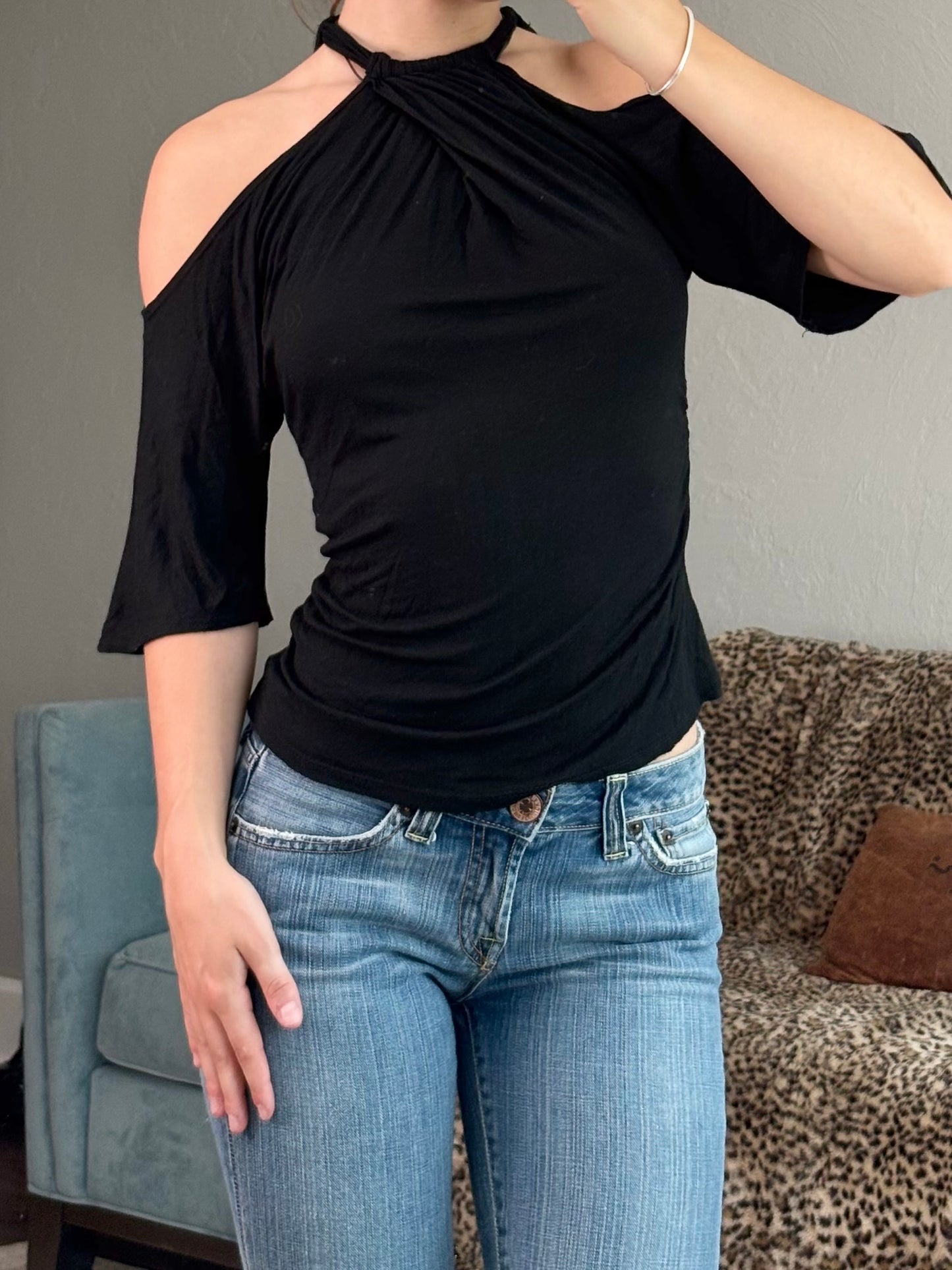 Body Central 00's Slouch Top | Size XS