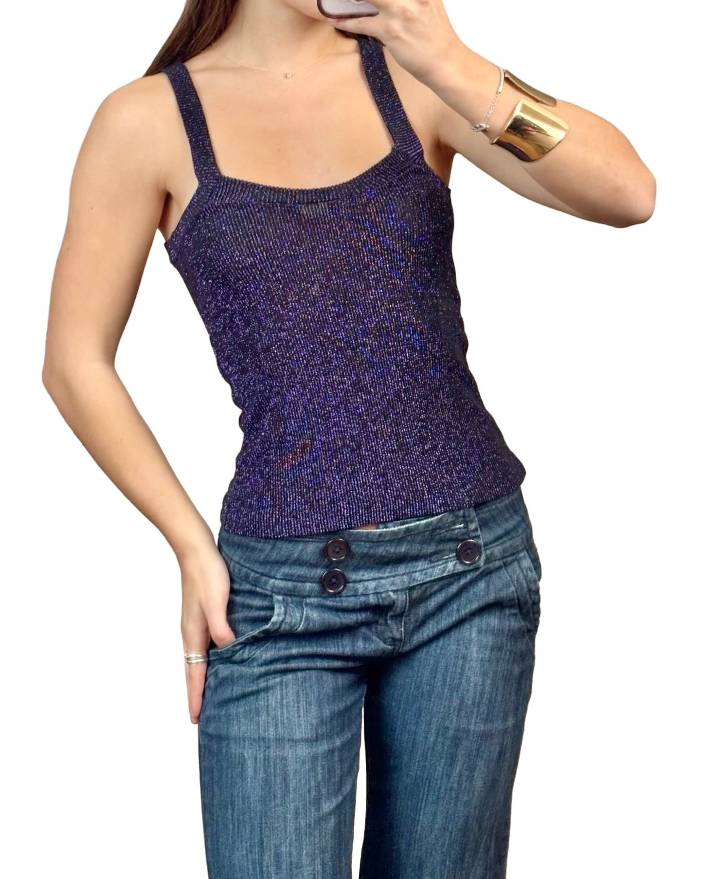 Carol Horn 90's Knit Tank | Size S