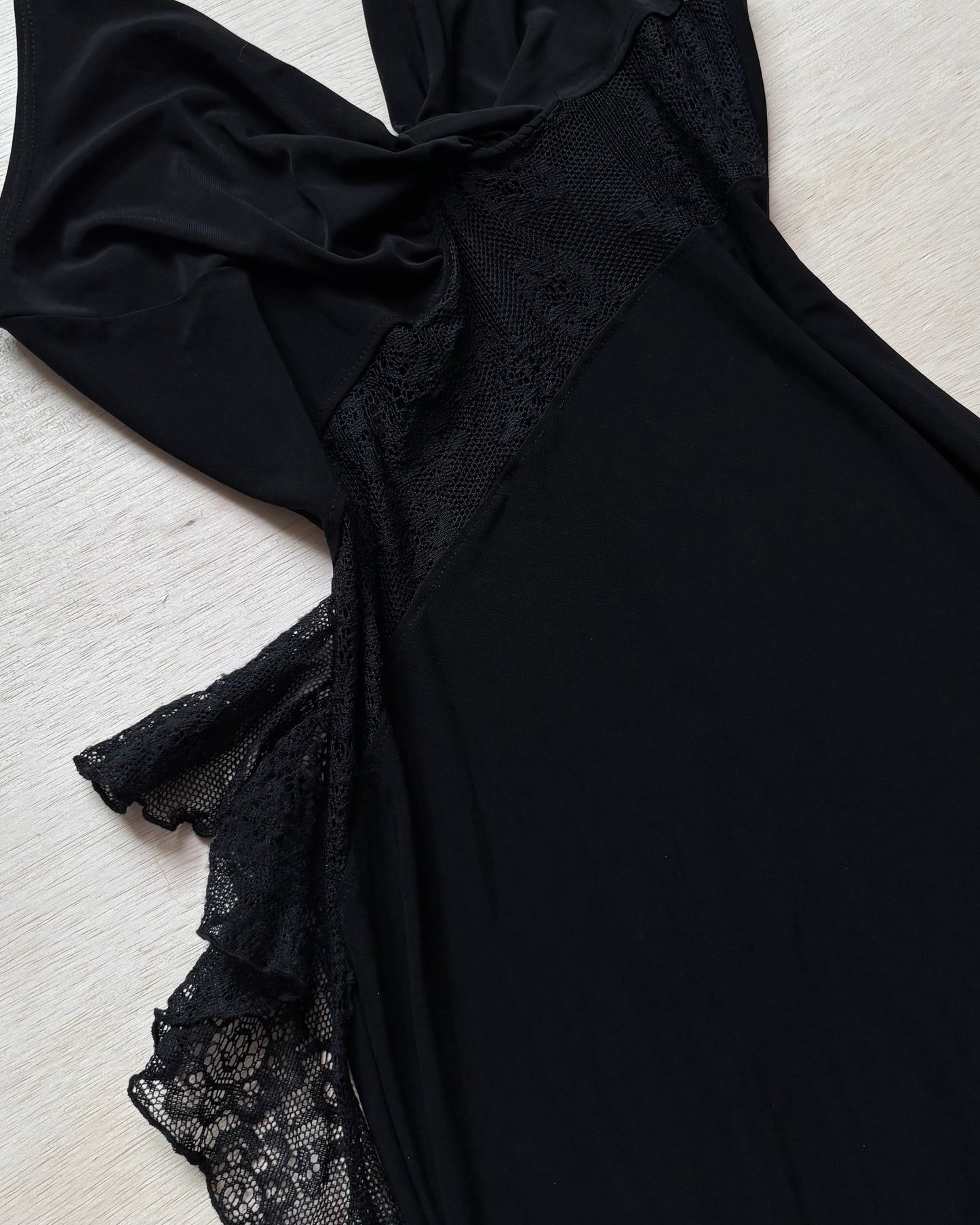 Asymmetric Y2K Midi Dress | Size S