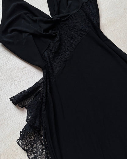 Asymmetric Y2K Midi Dress | Size S