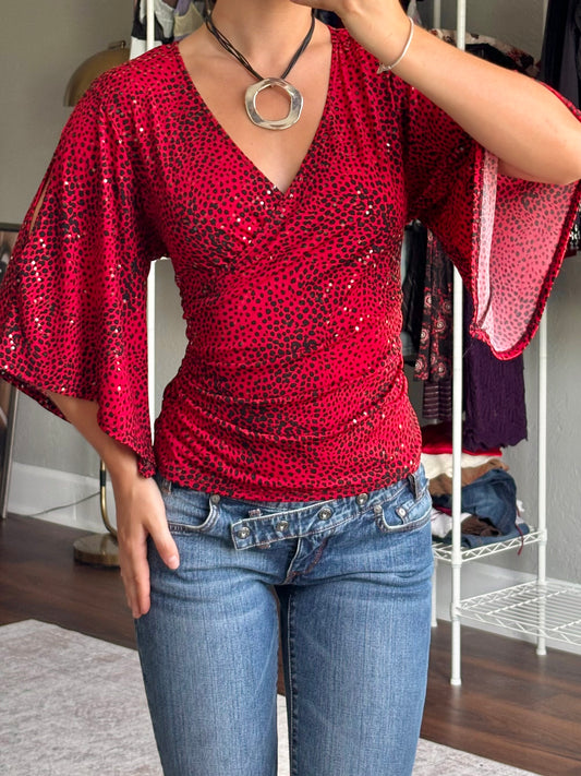MSK 00's Batwing Top | Size L