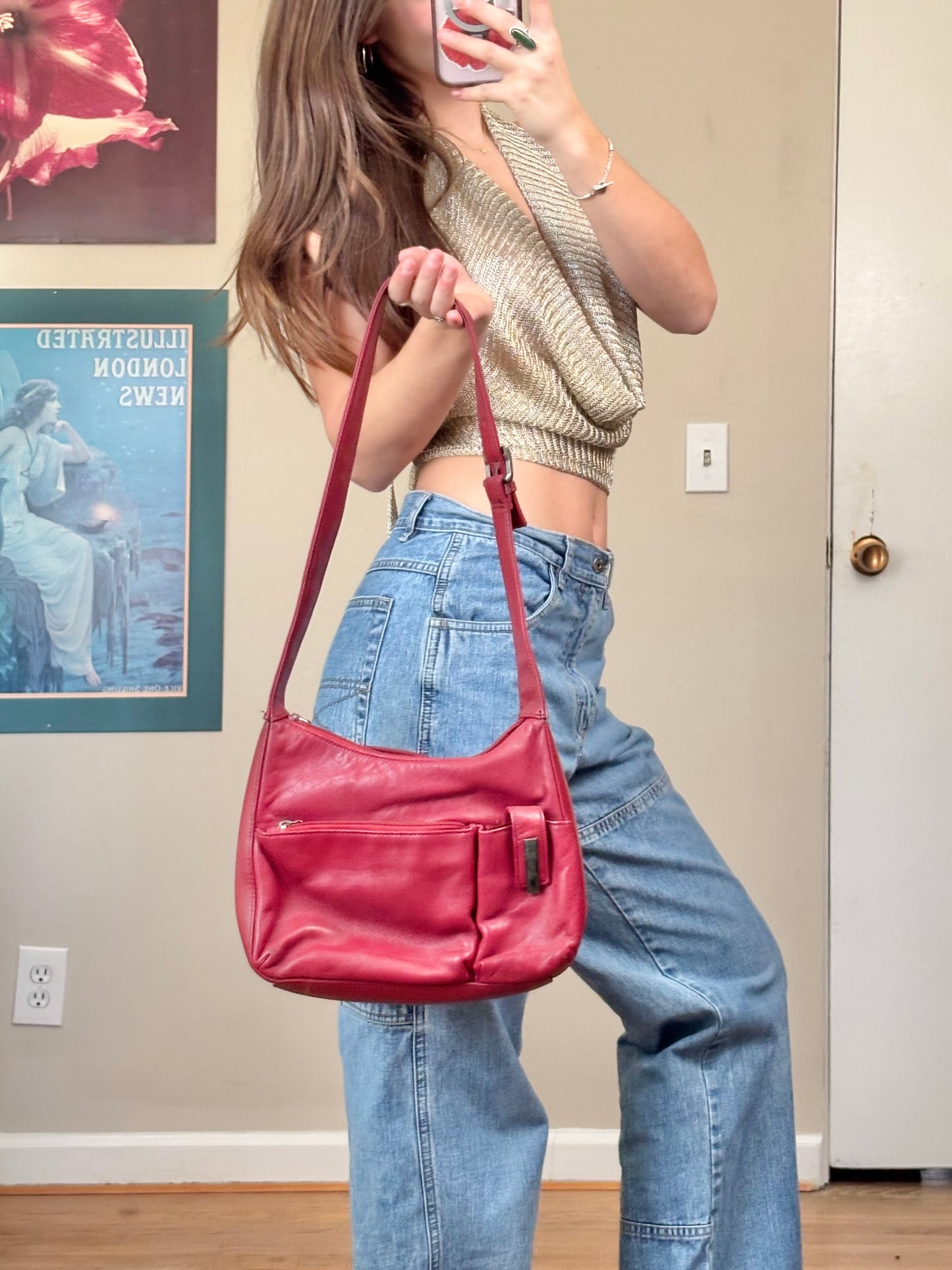 Worthington 90's Leather Purse