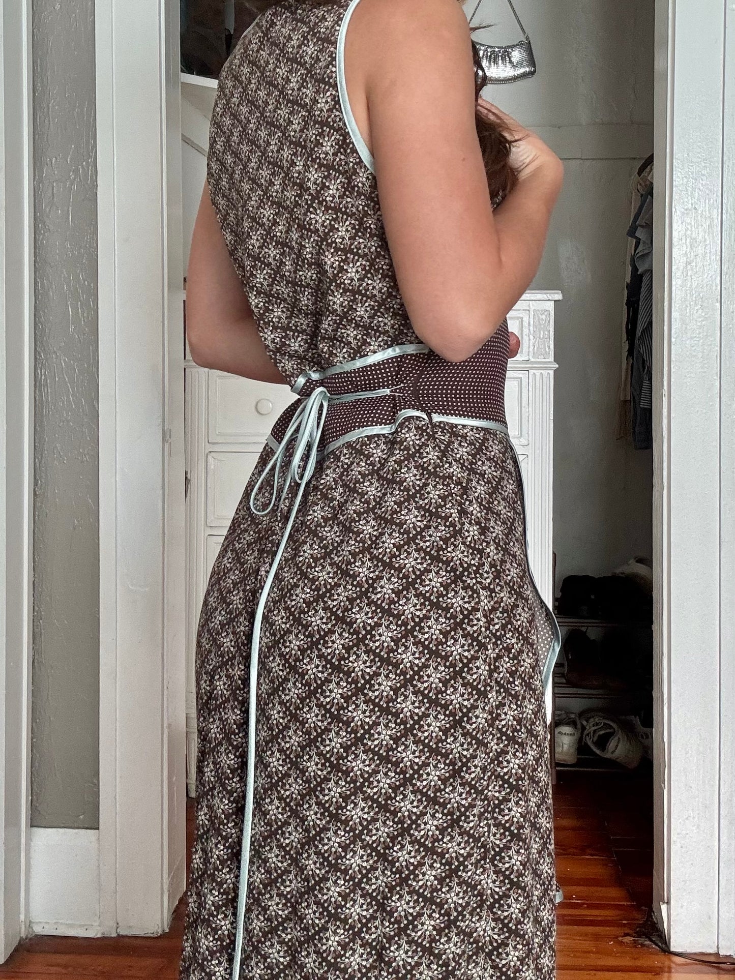 Tie Back 00's Dress | Size M