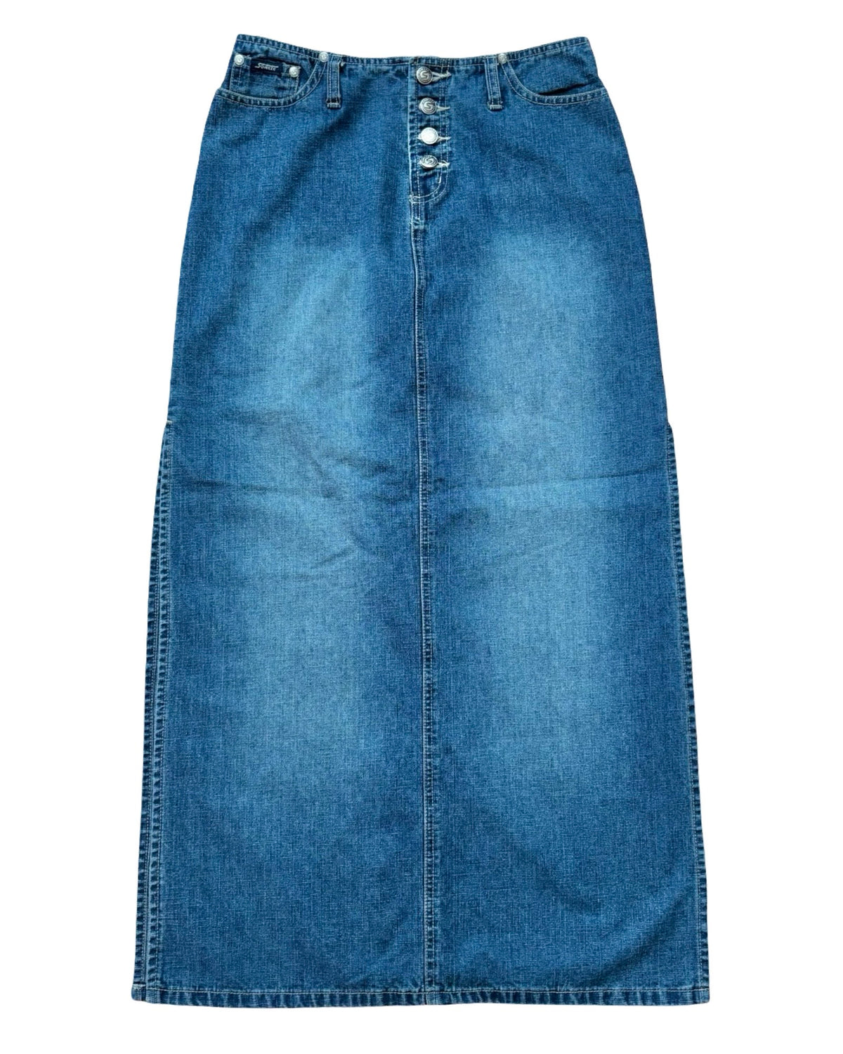Squeeze 00's Denim Skirt | Size 28" Waist