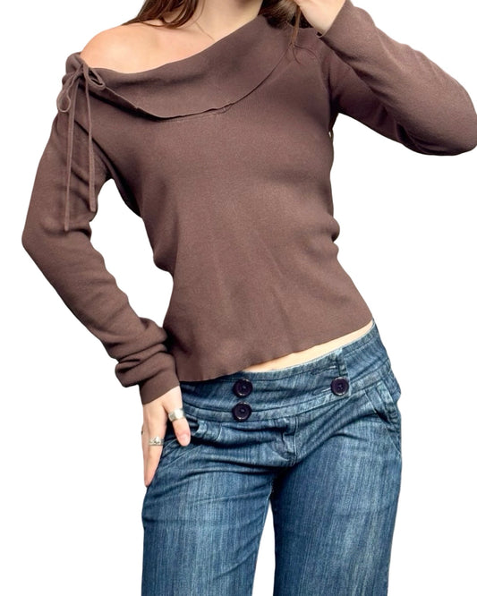 Ann Taylor 00's Tie Knit | Size XS