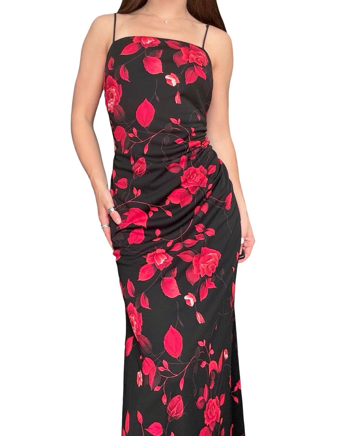 Arianna 90's Floral Maxi Dress | Size 6