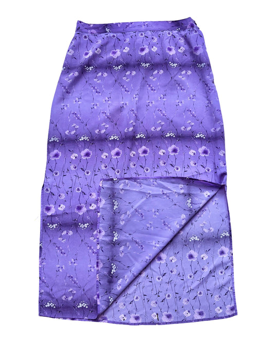 Purple 90’s Maxi Skirt | Size 32” Waist