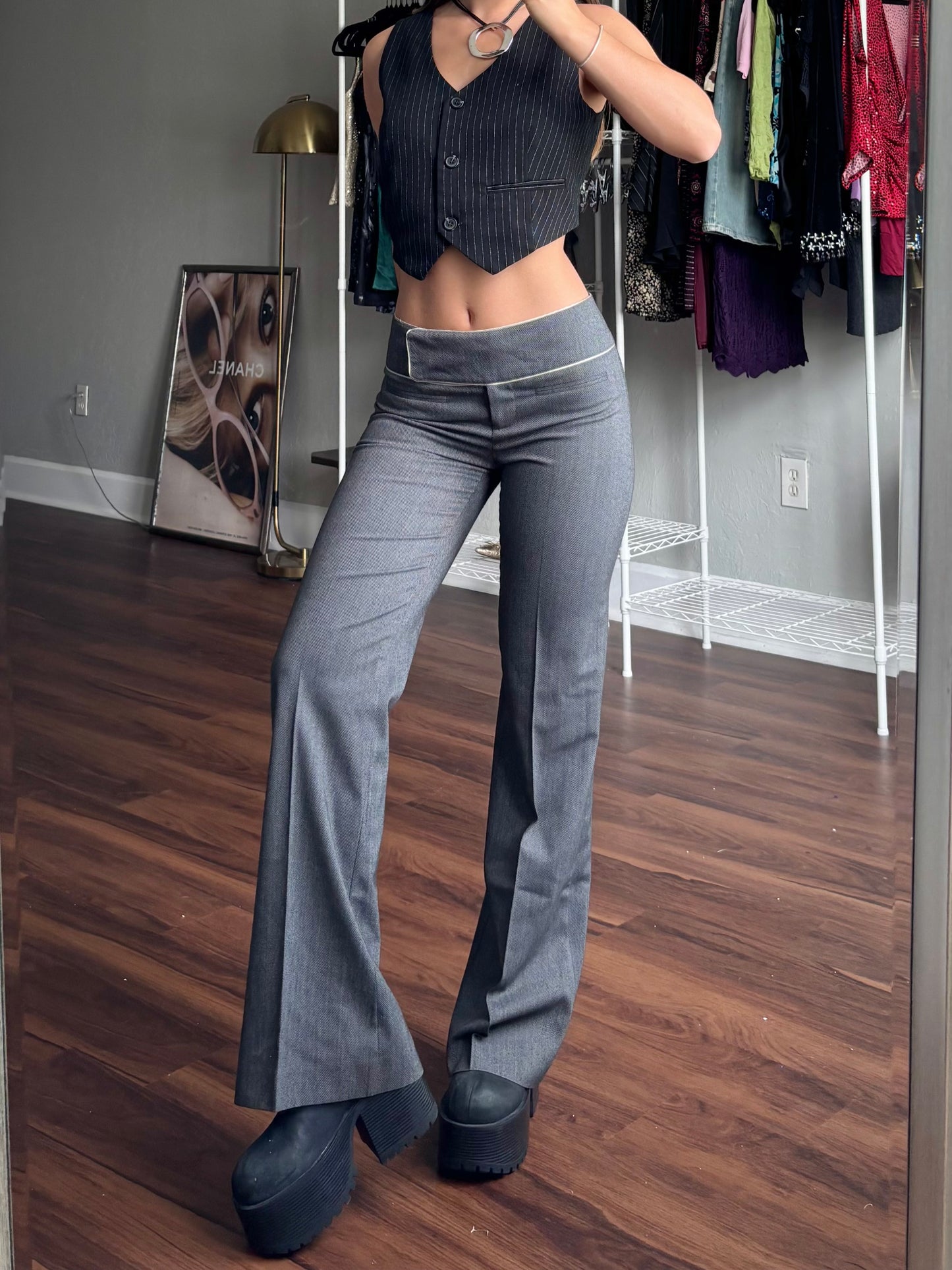 Bebe 00's Low Rise Pants | Size 4