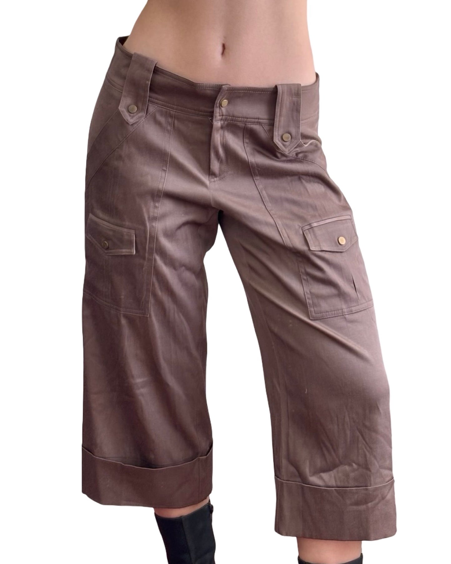 Caché 00's Cargo Capri Pant | Size 4