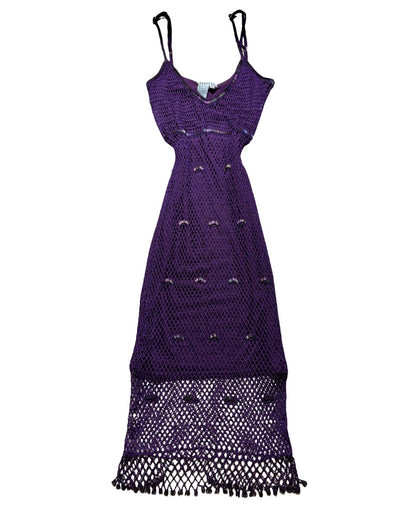 Rampage 00’s Beaded Crochet Dress | Size XS