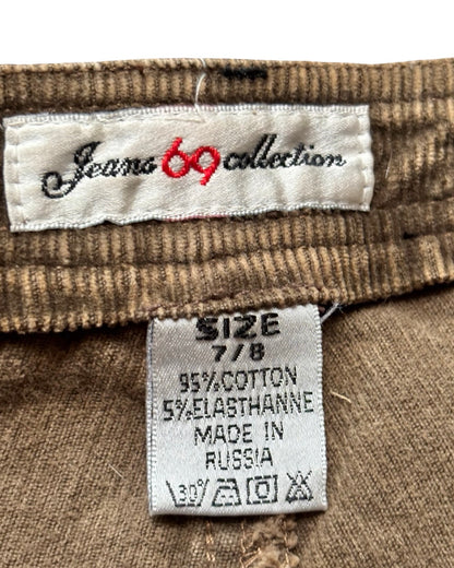 Corduroy 90's Moto Pant | Size 27” Waist