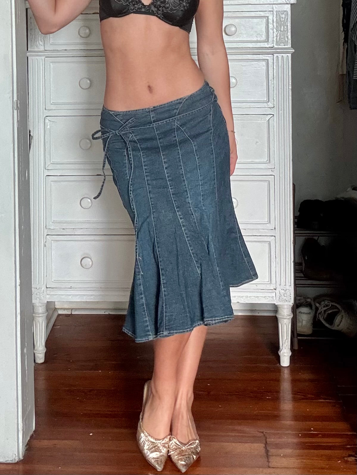 Denim 00’s Skirt | Size S