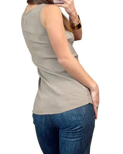 Ana 00's Shimmer Tank | Size M