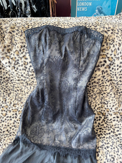 Jessica McClintock 90's Lace Dress | Size 2