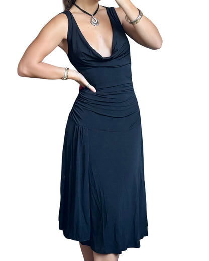 Velvet Torch 90’s Backless Dress | Size L