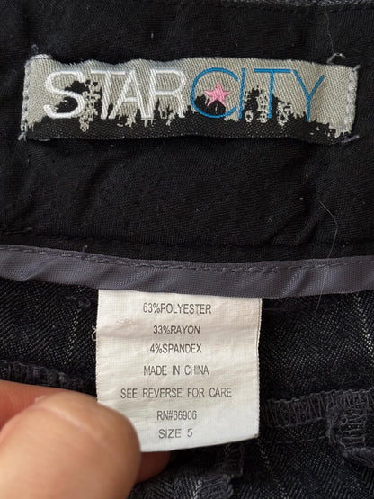 StarCity 00's Pinstripe Trouser | Size 28" Waist