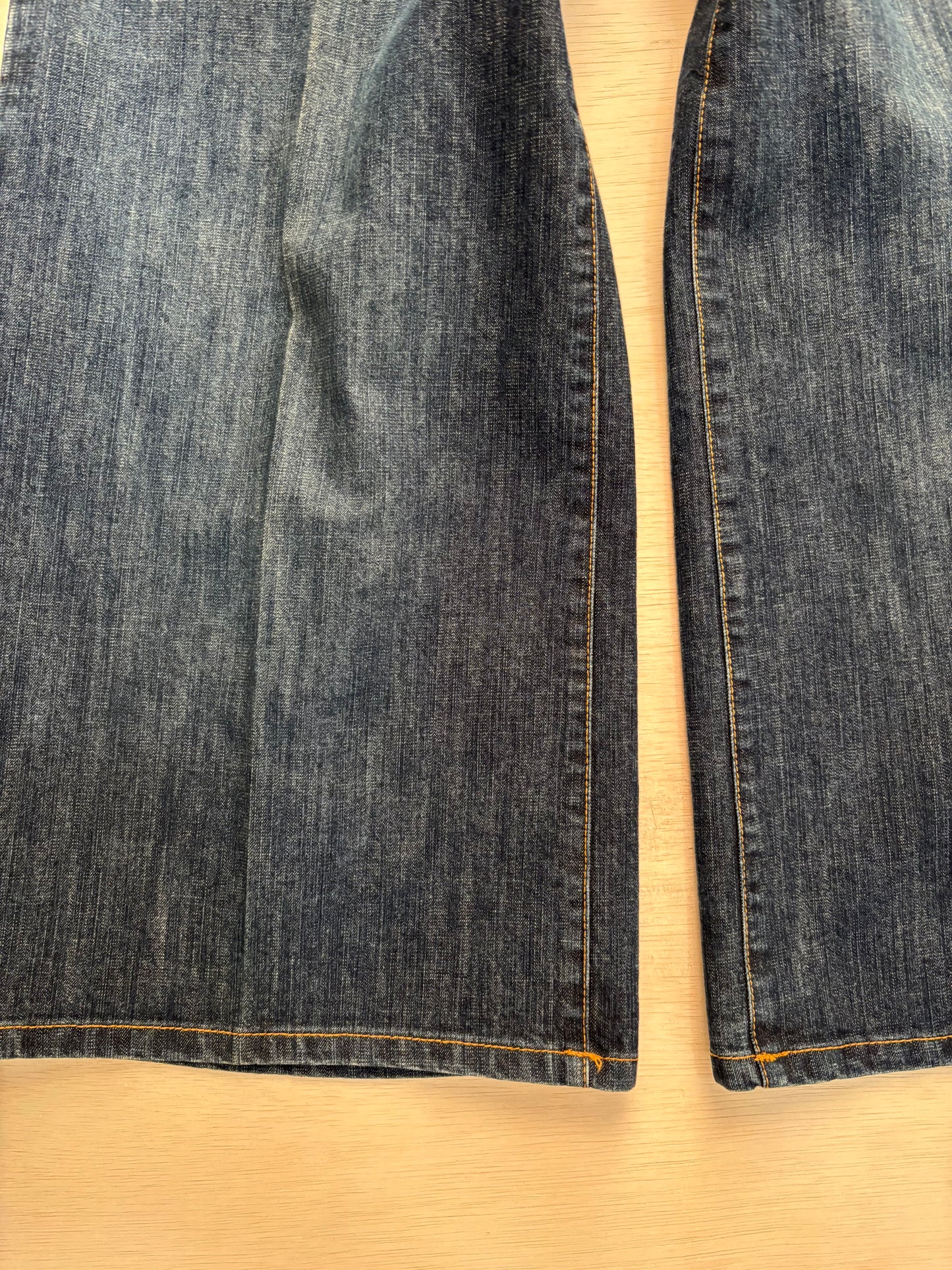 Baggy 90’s Wide Leg Denim | Size 0