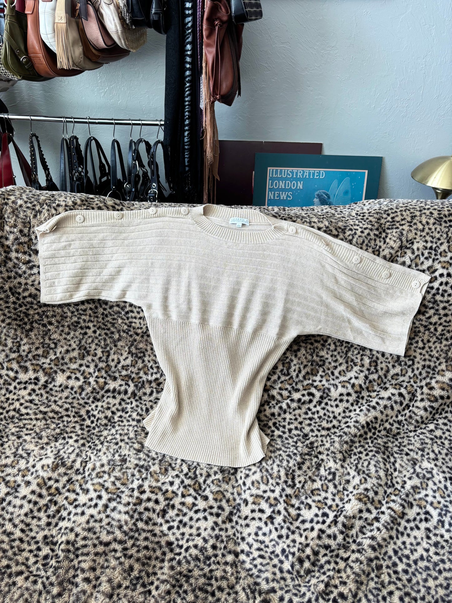 Joseph A 00's Silk Slouch Top | Size L