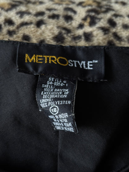 Metro Style 00's Asymmetric Dress | Size XL