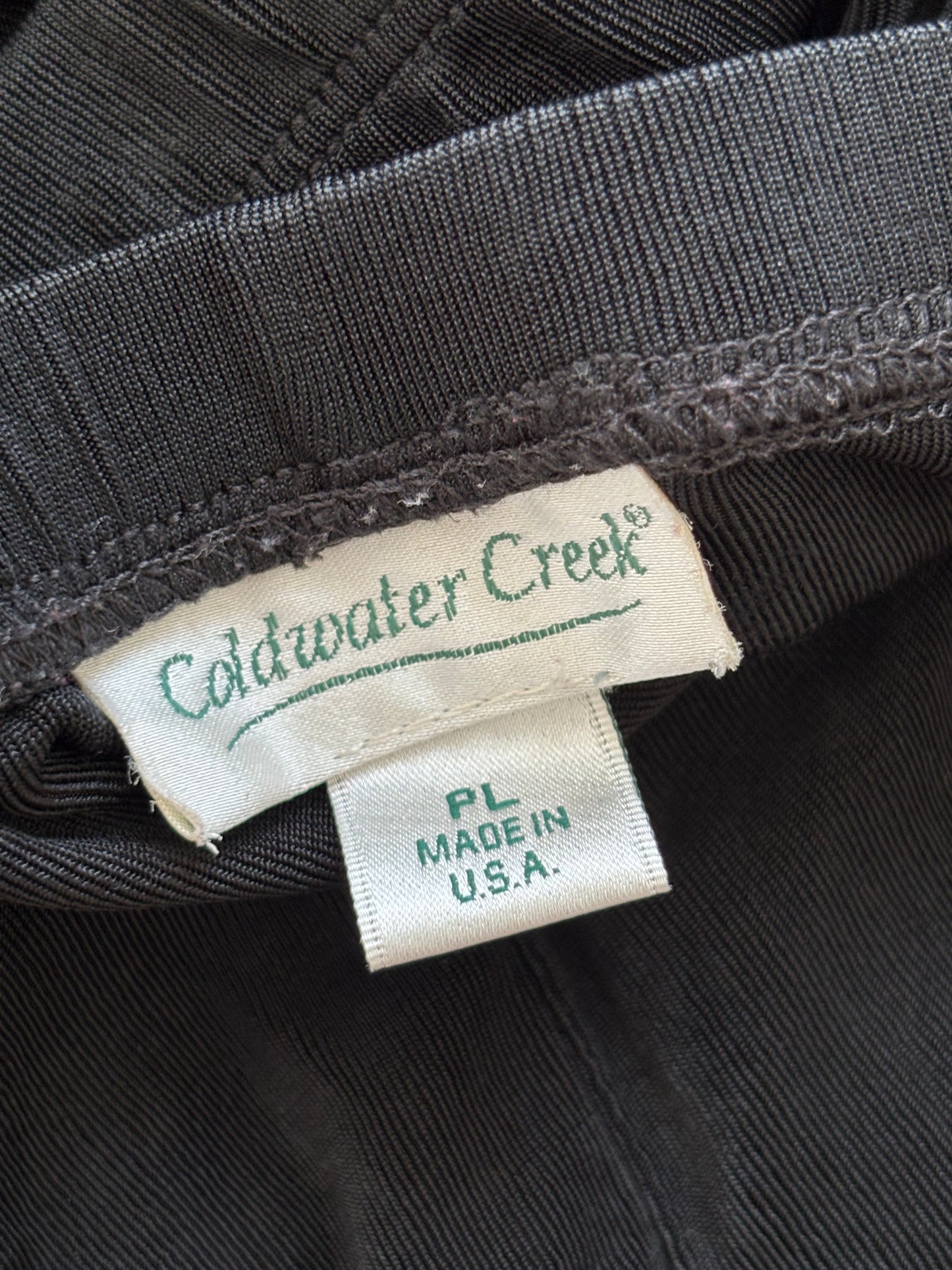 Coldwater Creek 90's Slinky Maxi Skirt | Size 32" Waist