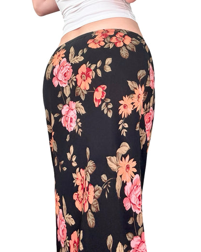 Adriana Papéll 90's 100% Silk Skirt | 28" Waist