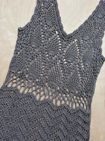 Crochet Mini Dress | Size S