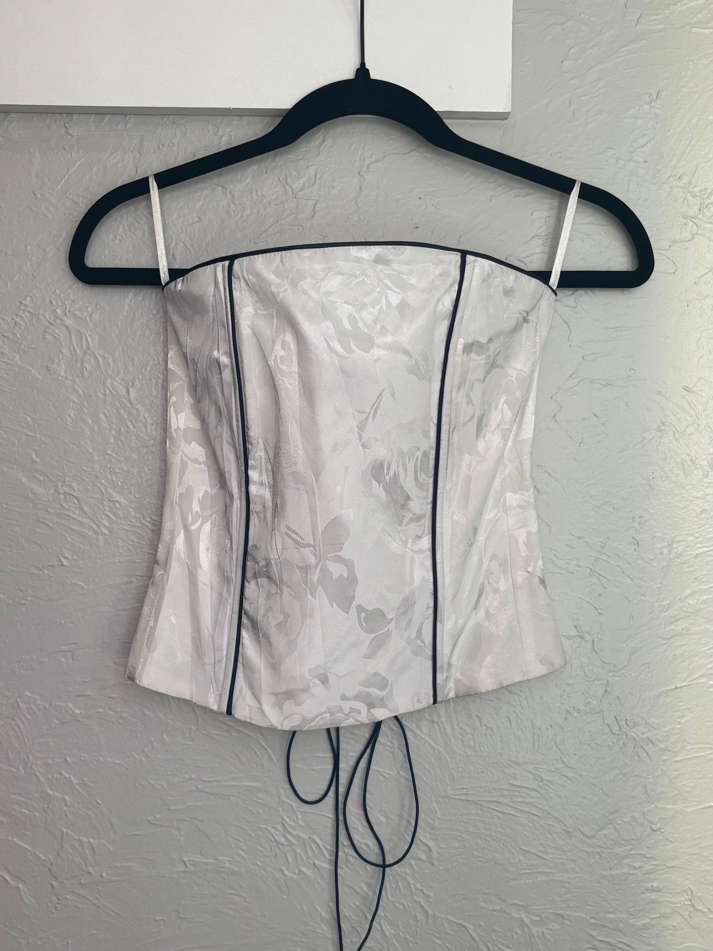 Floral 90's Corset | Size XS