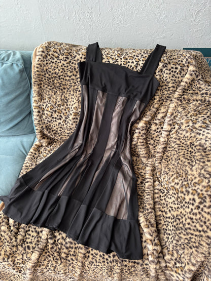 Maggy L 90's Mesh Dress | Size 8