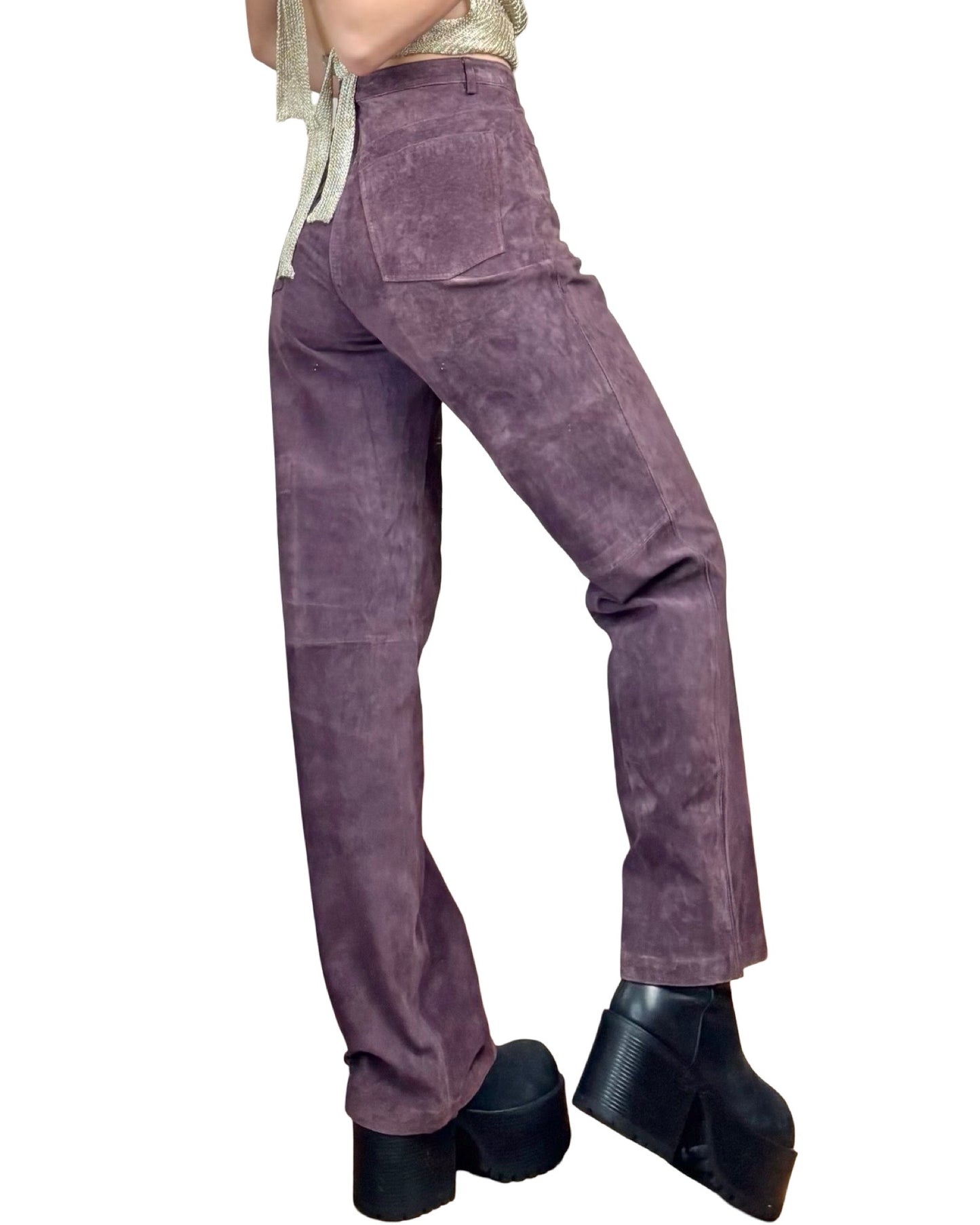 Brandon Thomas 90's Leather Pant | Size 30” Waist